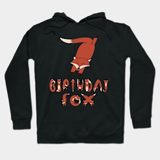 7th Birthday Fox Lover 7 Years Old Boys And Girls Party product Hoodie